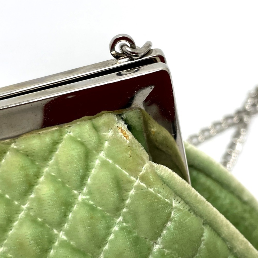 CHANEL Green Logo Shoulder Bag - Picture 5 of 13